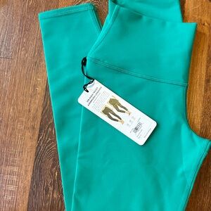 ALO Yoga Green Airbrush Leggings